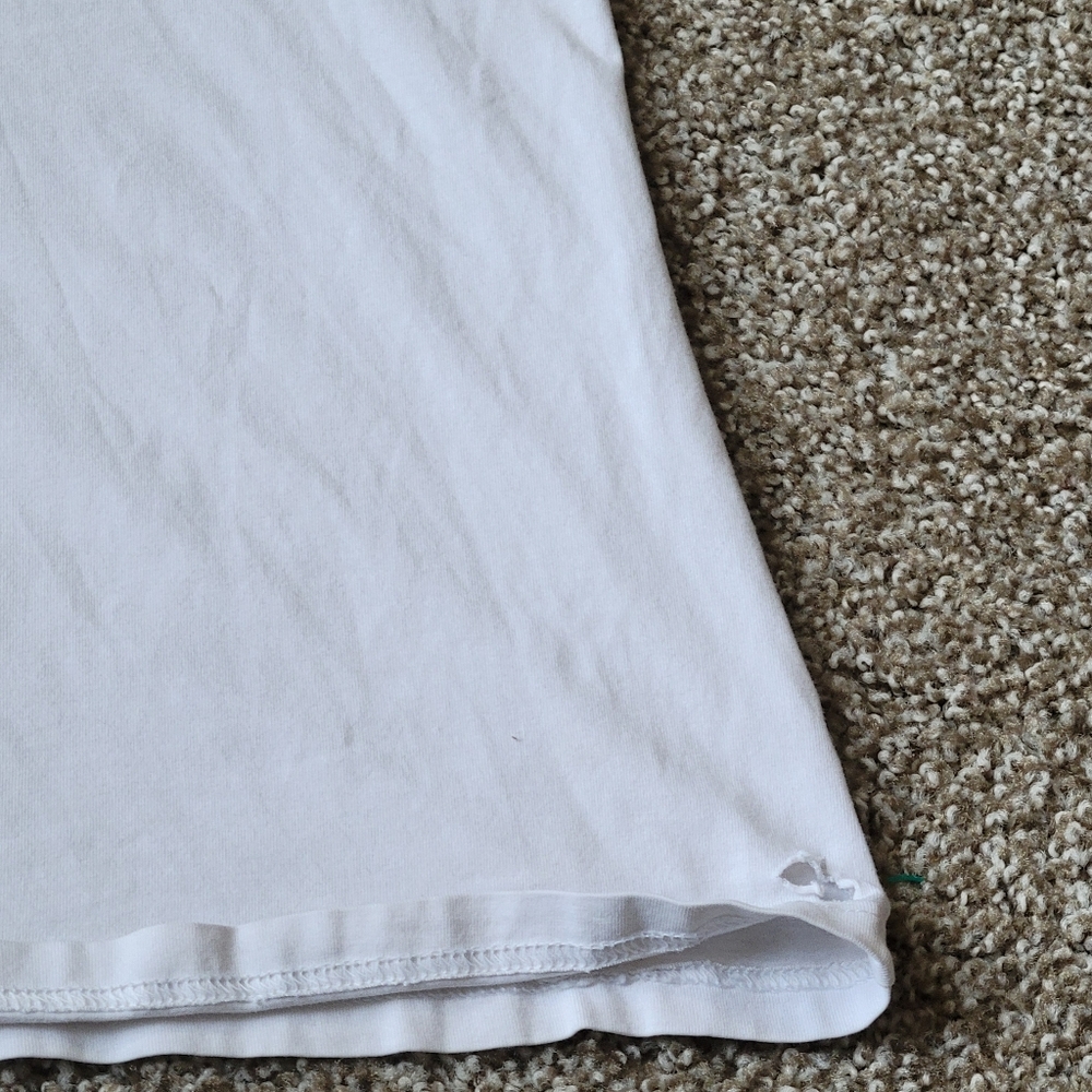 Gymshark Unisex Athletic White Tank Top - Picture 11 of 13